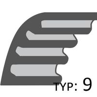 Pasek MTD napęd noży /20x1453/ L&G A-7540246