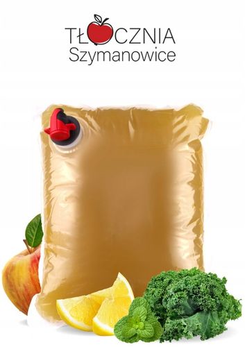 Sok Jabłko Jarmuż Cytryna Mięta Tłocznia Szymanowice 3l NFC Tłoczony na Arena.pl
