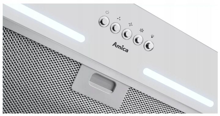 Okap Amica OMP 6253WG 389 m3/h LED zdjęcie 13