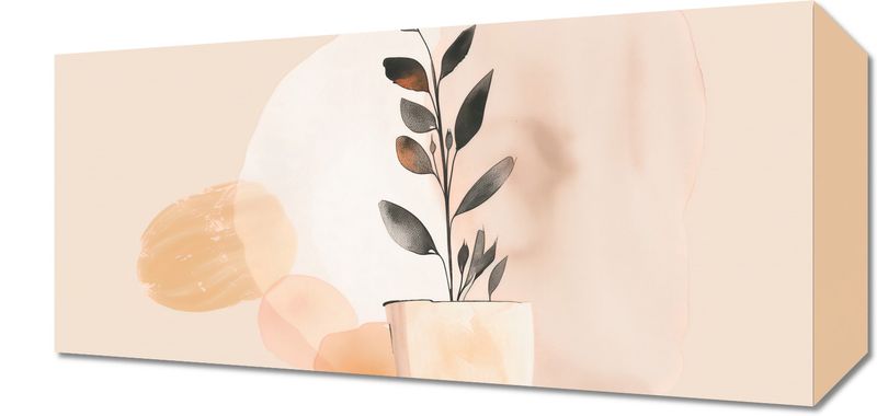 Obraz 40x20cm Doniczkowy Kolor zdjęcie 1