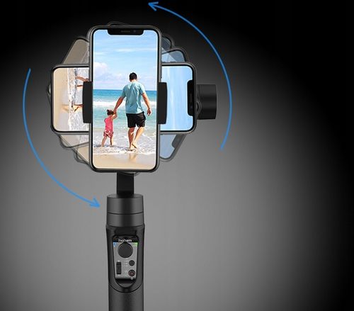 GIMBAL Stabilizator Hohem Mobile+ 3-osiowy do Telefonu Smartfona na Telefon na Arena.pl