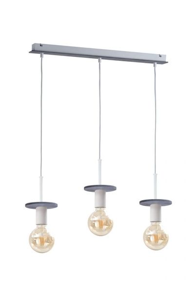 Lampa wisząca 3xE27 SATURN GREY zdjęcie 1