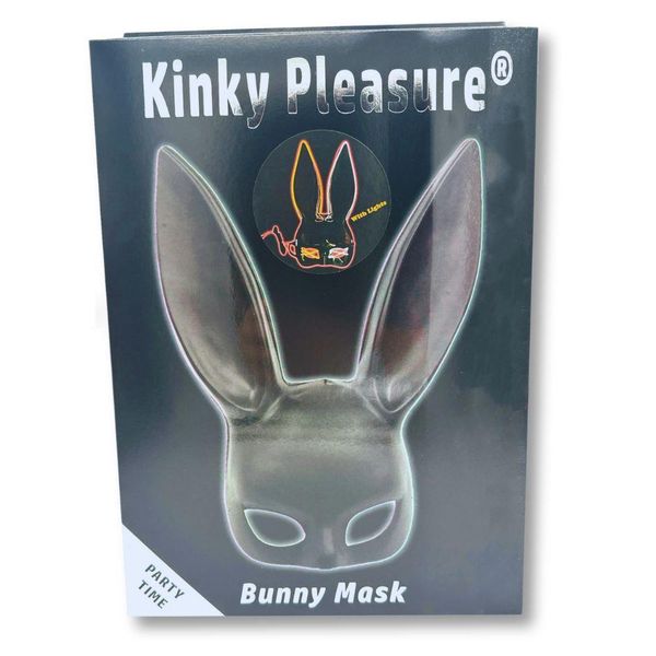 Bunny Mask Deluxe Black - With Lights zdjęcie 2