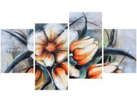 OBRAZ NIESAMOWITE PASTELOWE KWIATY