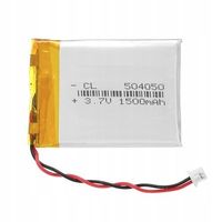 Bateria Akumulator GPS 1500mAh 3.7V wtyk JST 1.25