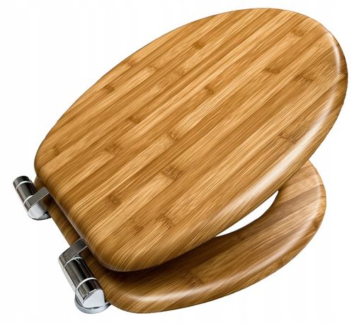 DESKA WC SEDESOWA KLOZETOWA TOALETOWA WOLNOOPADAJACA UNIWERSALNA MDF na Arena.pl