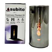 Lampion Lustrzany Płomień 3D LED SUBITO (1051) H150