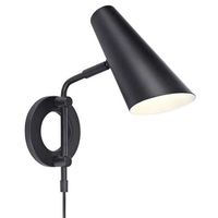 Kinkiet LAMPA ścienna CAL 106782 Markslojd metalowa OPRAWA reflektorek na wysięgniku czarny