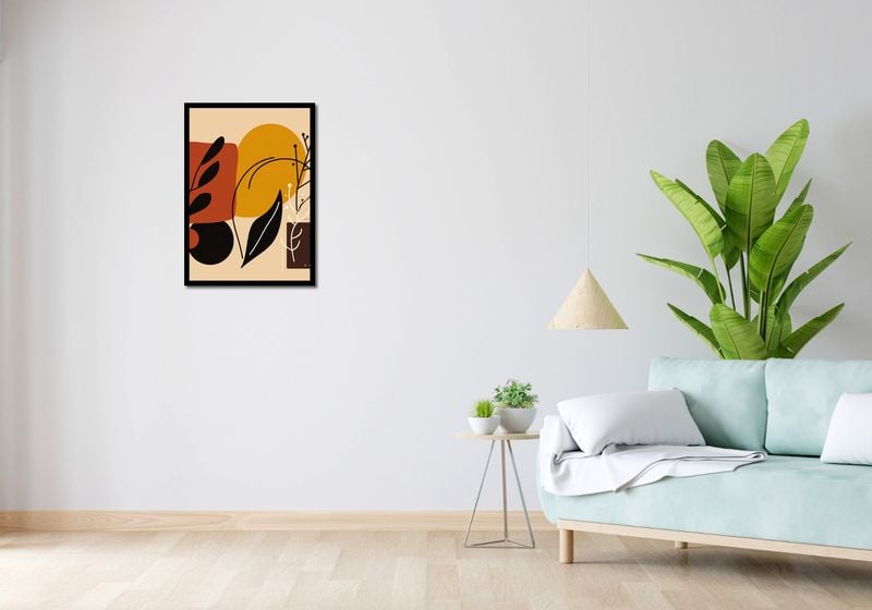 Plakat 50x70cm Ciepłe Kontury zdjęcie 4