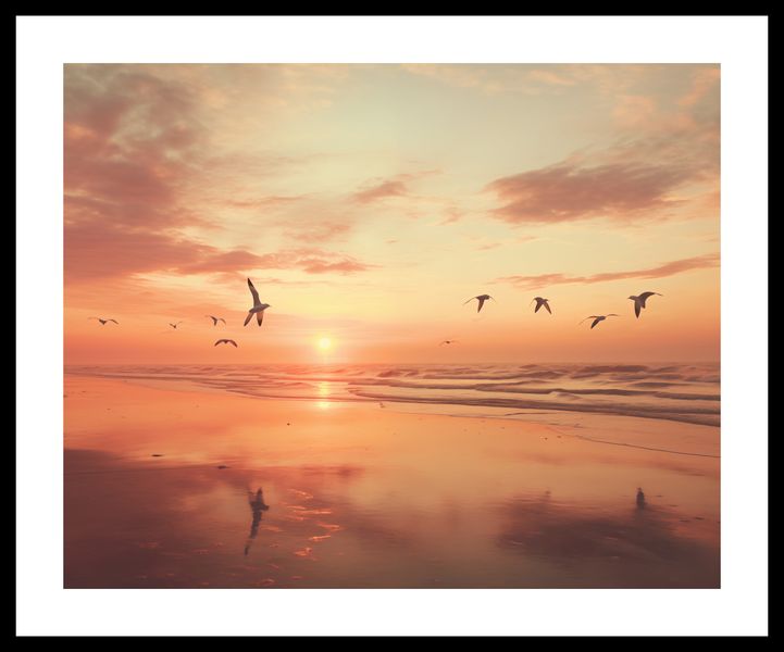 Plakat 50x40cm Spokojna Przystań zdjęcie 3