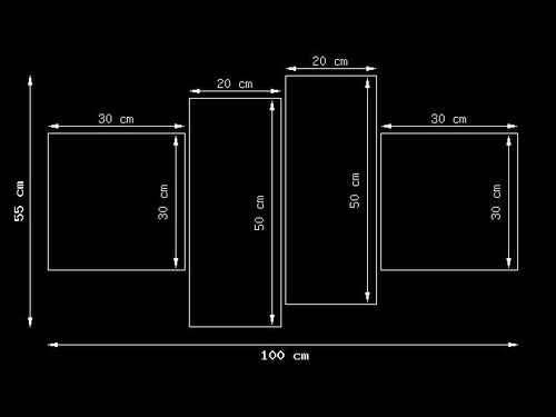 55 100CM OBRAZ 4 ELEM DMUCHAWIEC GEMMA STILES ŚCIENNY na Arena.pl