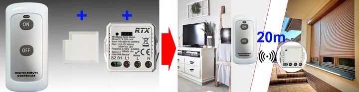 RTX Moduł MINI Przekaźnik Sterownik 16A TUYA ZigBee zdjęcie 8