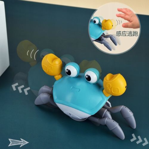 PEŁZAJĄCY UCIEKAJĄCY KRAB INTERAKTYWNY DŹWIĘK MUZYKA GRA CZUJNIK na Arena.pl