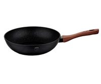wok granitowy 28cm berlinger haus bh-1719 ebony rosewood