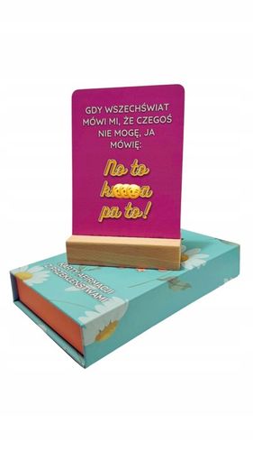 Karty afirmacji z przekleństwami dla dorosłych: Jestem wdzięczna w ch**. na Arena.pl