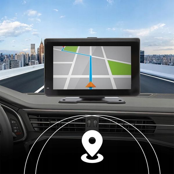 RADIO SAMOCHODOWE 7 CALI ANDROID APPLE CARPLAY KAMERA COFANIA zdjęcie 12