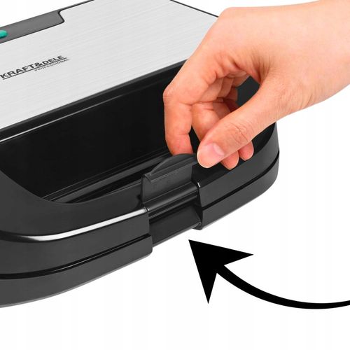 OPIEKACZ GRILL GOFROWNICA 3W1 DO KANAPEK TOSTÓW TOSTER ELEKTRYCZNY na Arena.pl