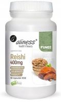 Aliness Reishi 400 mg GRZYBY WITALNE Układ Krążenia Cholesterol 90 kaps