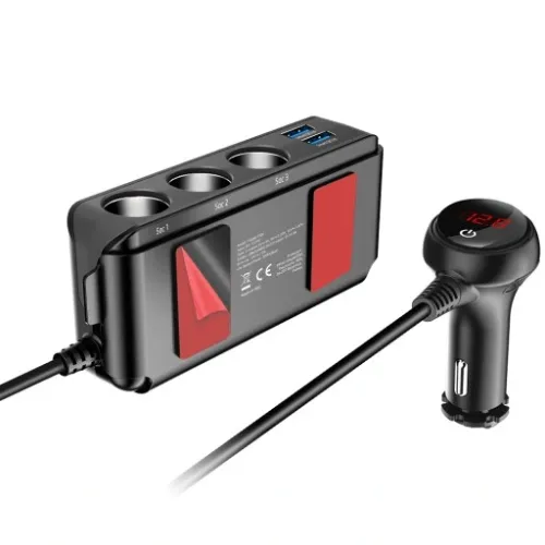 ROZDZIELACZ GNIAZDA ZAPALNICZKI FEEGAR 12-24V USB na Arena.pl