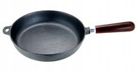 Patelnia tradycyjna Zilner Premium 24 cm żeliwna