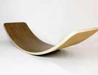 deska do balansowania korkowa duża teak MALPISZON.PL