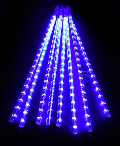 METEORY 50 CM LAMPKI PADAJĄCY ŚNIEG OŚWIETLENIE ŚWIĄTECZNE IP44 SOPLE LED na Arena.pl