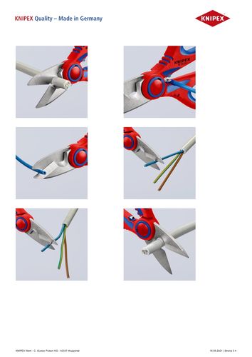 nożyczki dla elektryków - kn 95 05 10s na Arena.pl