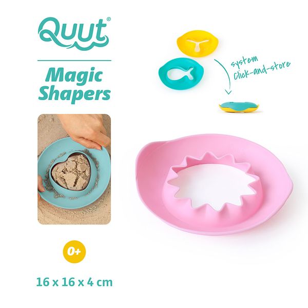 Quut : Foremka wielofunkcyjna Magic Shapers róż słoneczko zdjęcie 3