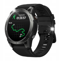 SMARTWATCH ZEBLAZE STRATOS 3 PRO ROZMOWY MENU PL GPS SMART WATCH ZEGAREK