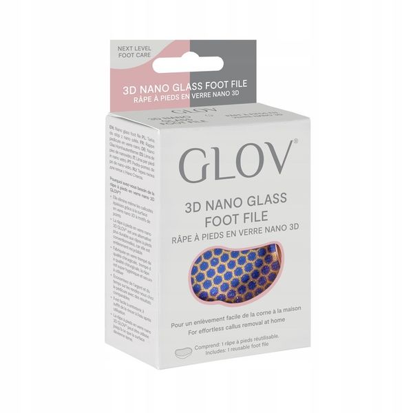 GLOV Pumeks tarka do stóp z nano szkła różowa – usuwa zrogowaciały naskórek zdjęcie 6
