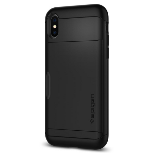 SPIGEN SLIM ARMOR CS Apple iPhone X - BLACK na Arena.pl