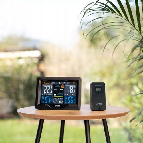 Bezprzewodowa stacja pogody ZEGAR HIGROMETR first austria na Arena.pl