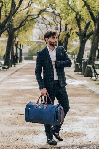 POKROWIEC na GARNITUR KOSZULE TORBA PODRÓŻNA Solidna TORBA weekendowa 2w1 na Arena.pl