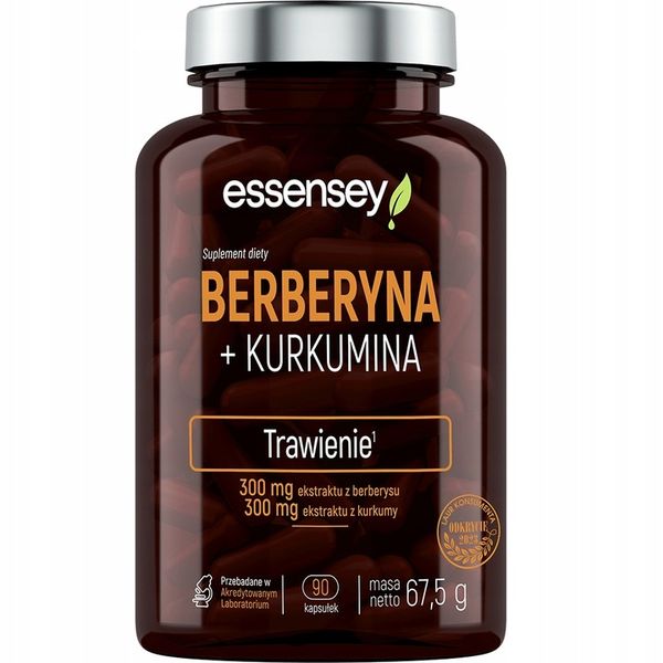 Essensey Berberyna Kurkumina 90 BERBERINE KURKUMA zdjęcie 1