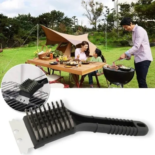 SKROBACZKA SZCZOTKA ZE SKROBAKIEM DO CZYSZCZENIA GRILLA RUSZTÓW CZYŚCIK 2W1 na Arena.pl