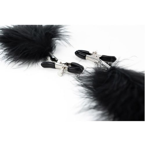 Feather Nipple Clamps With AdjustablePressure, And Soft Comfortable Pads na Arena.pl