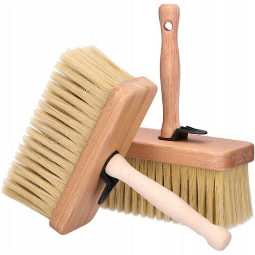 ŁAWKOWIEC 180 mm PL GĘSTY Pędzel Malarski Tapeciak 18cm CHLAPAK na Arena.pl