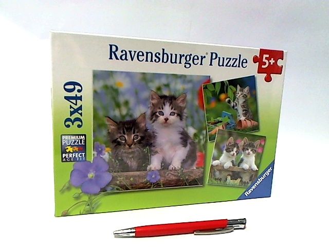 RAV puzzle Kotki 3X49 elem 080465 zdjęcie 1