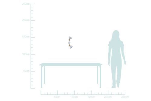 Puerto listwa 2x40W E14 biały na Arena.pl