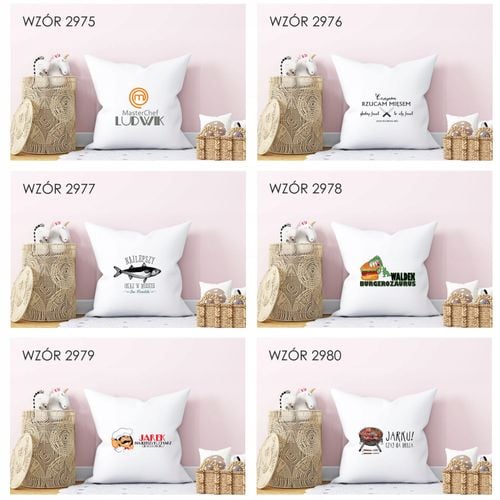 Poduszka z imieniem napis PREZENT MASTERCHEF na Arena.pl