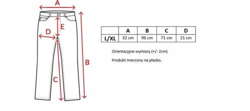 moraj - legginsy z klasycznym stanem - czarne - l/xl na Arena.pl