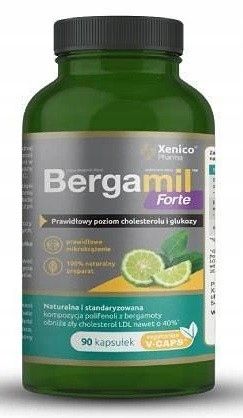 Bergamil Forte kaps.zrośl.celulozy 90kaps. na Arena.pl