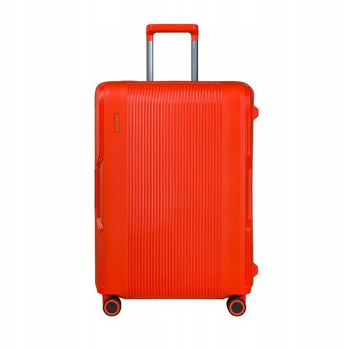 Walizka Średnia Podróżna Twarda Na Kółkach PUCCINI Pomarańczowa PP022B 9 na Arena.pl