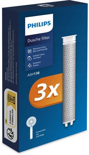 Zestaw filtrów wymiennych PHILIPS ASH138 do filtra prysznicowego na Arena.pl