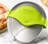 Nóż do pizzy, kółko do krojenia pizzy z osłoną ostrza, superostre Kitchy