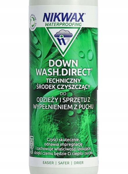 Środek do prania Nikwax Down Wash Direct 300 ml zdjęcie 3
