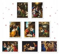 Zestaw Kartek na Boże Narodzenie z życzeniami ZRRT