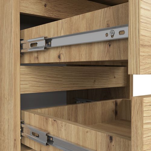 Komoda CL6 40 cm 6 szuflad - dąb artisan na Arena.pl