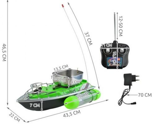 Łódka RC zanętowa na Arena.pl