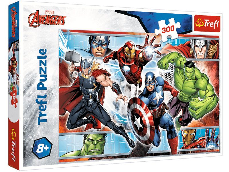 Trefl Puzzle 300el Avengers Marvel 23000 zdjęcie 1